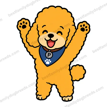 Poodle sticker 2
