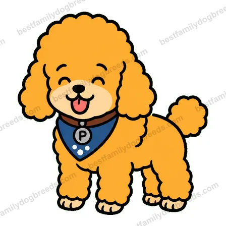 Poodle sticker 10
