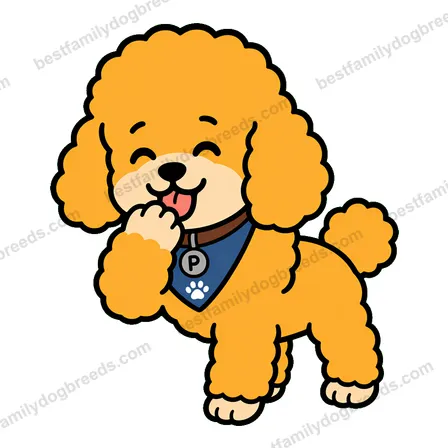 Poodle sticker 16