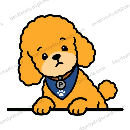 Poodle sticker 17