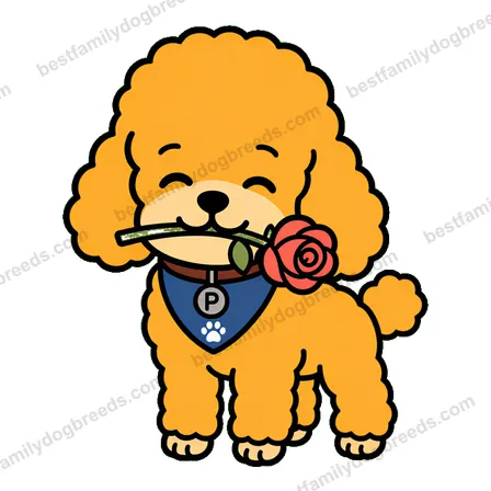 Poodle sticker 22