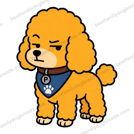 Poodle sticker 33