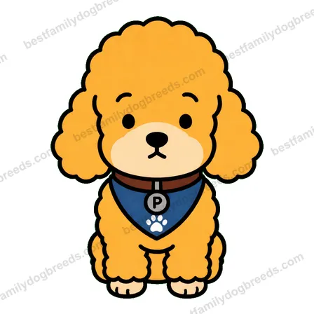 Poodle sticker 34