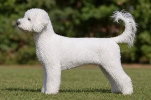 Portuguese Water Dog — White coat