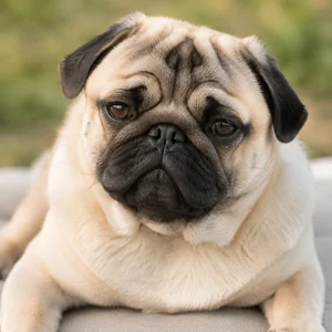 Pug — relaxed