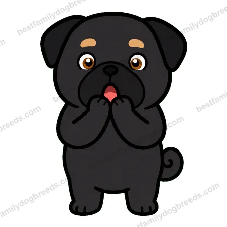 Pug sticker 6
