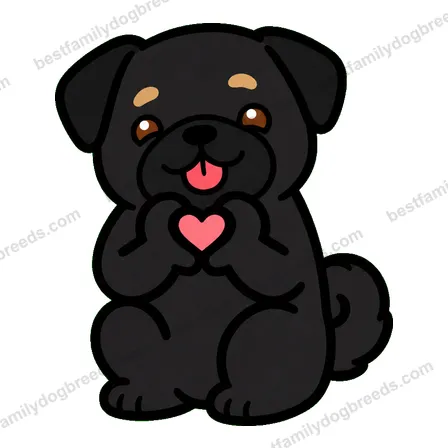 Pug sticker 23