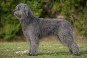 Pyrenean Sheepdog — Slate grey coat