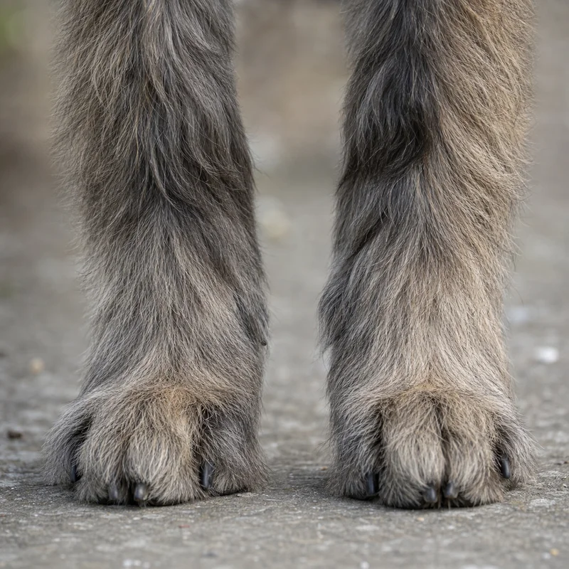Pyrenean Sheepdog — paws