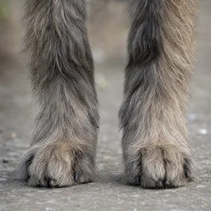 Pyrenean Sheepdog — paws