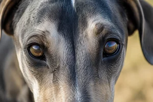 Rampur Greyhound — eyes