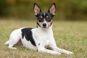 Rat Terrier — lying down