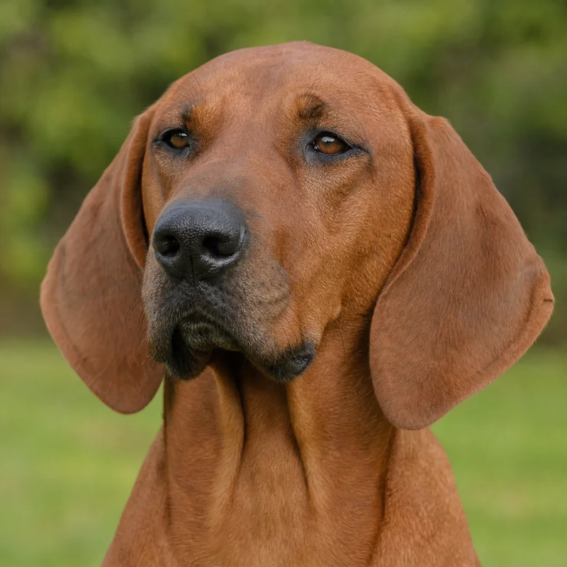 Redbone Coonhound — relaxed