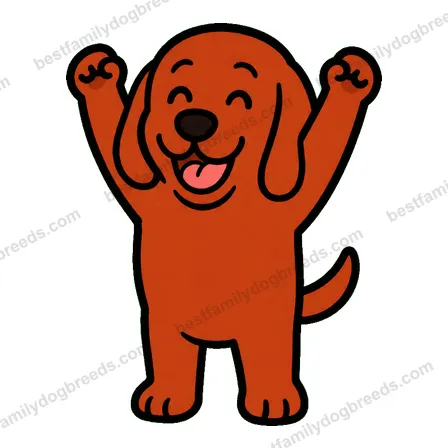 Redbone Coonhound sticker 2