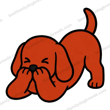 Redbone Coonhound sticker 4