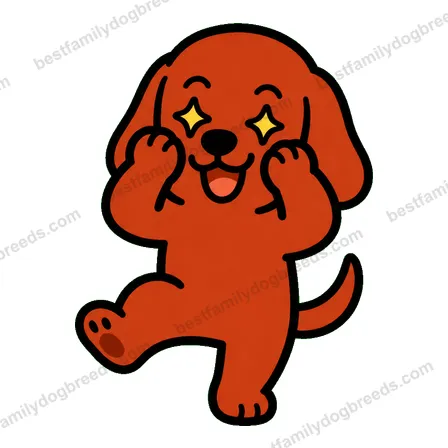 Redbone Coonhound dog meme sticker preview