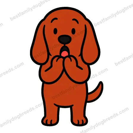 Redbone Coonhound sticker 6