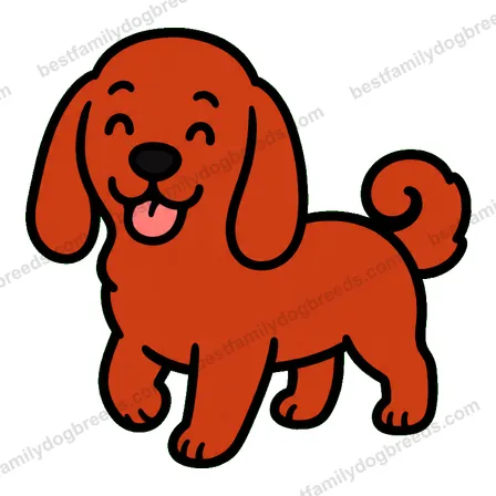 Redbone Coonhound sticker 10