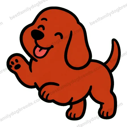 Redbone Coonhound sticker 14