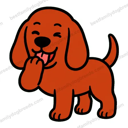 Redbone Coonhound sticker 16