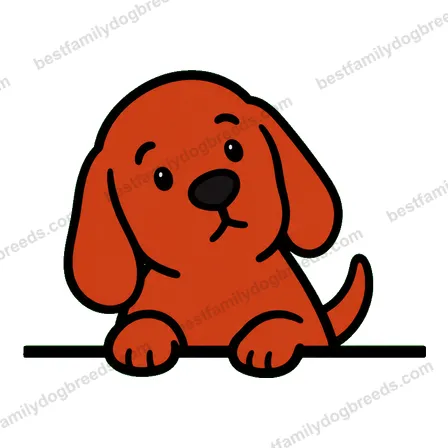 Redbone Coonhound sticker 17