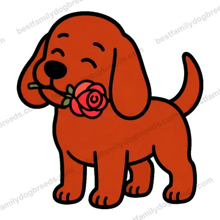 Redbone Coonhound sticker 22