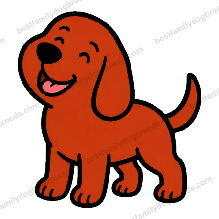 Redbone Coonhound sticker 25