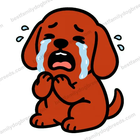 Redbone Coonhound dog meme sticker preview