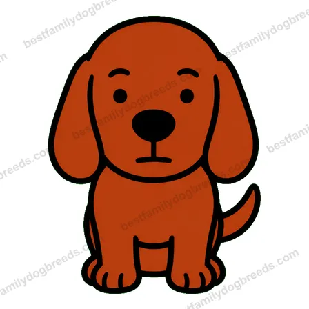 Redbone Coonhound sticker 34