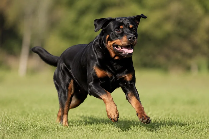 Rottweiler — running