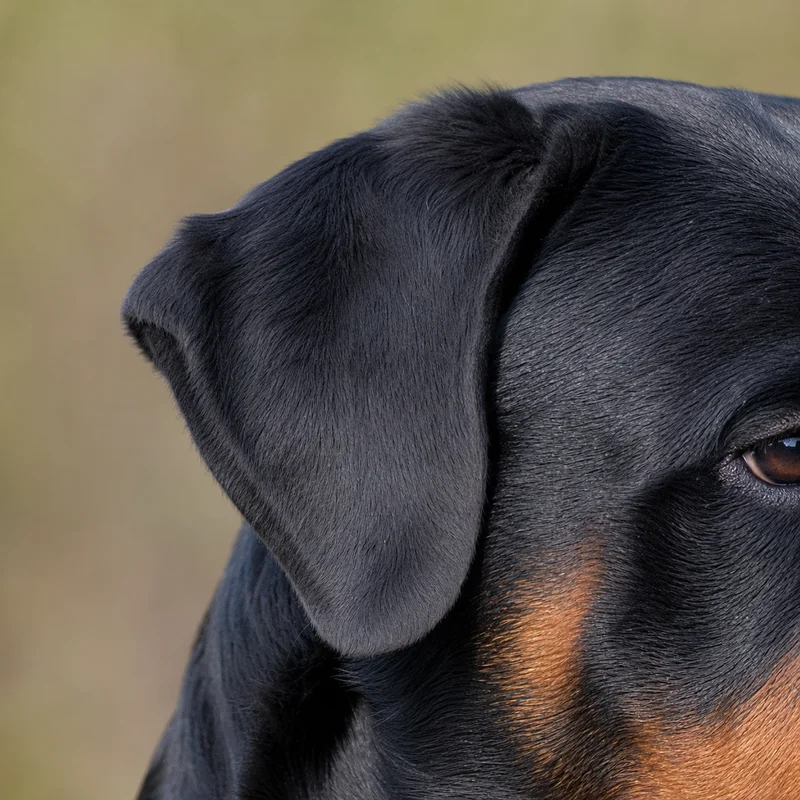 Rottweiler — ears