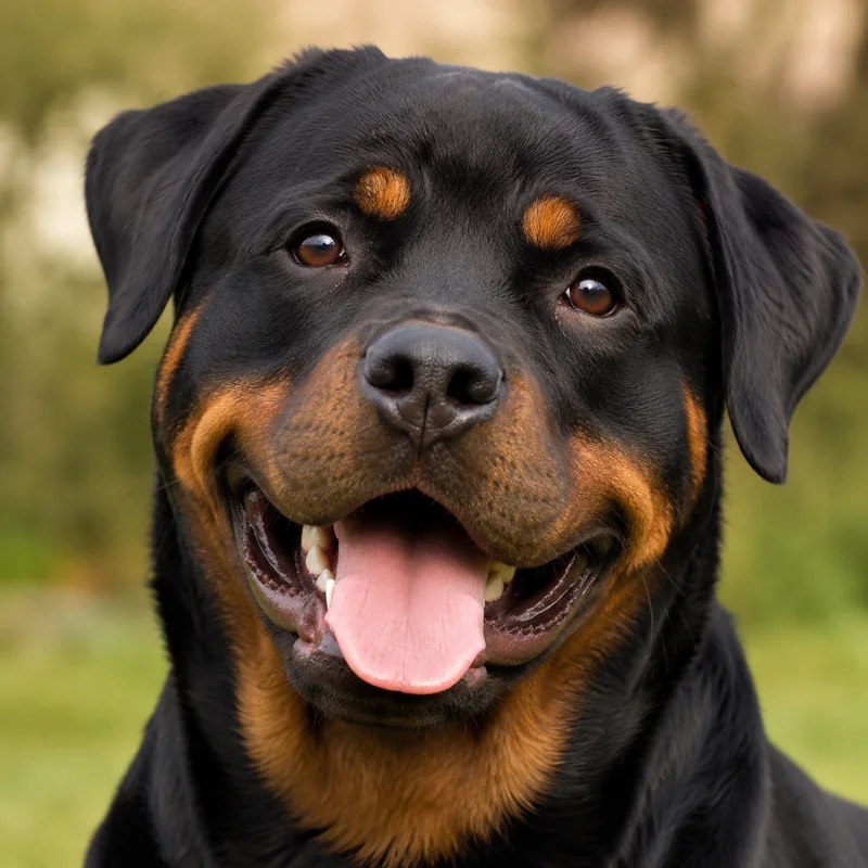 Rottweiler — happy