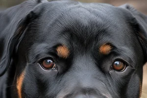Rottweiler — eyes