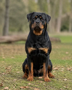 Rottweiler — sitting