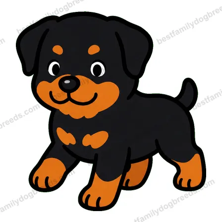 Rottweiler dog meme sticker preview