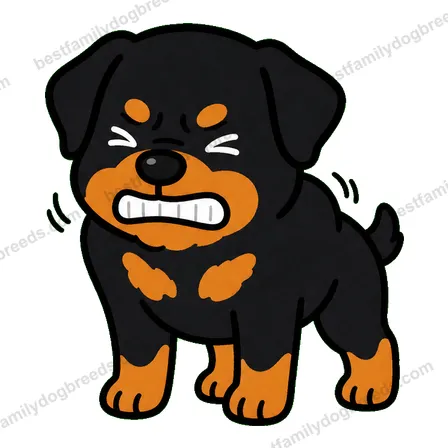 Rottweiler dog meme sticker preview