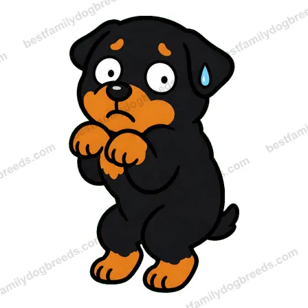 Rottweiler dog meme sticker preview