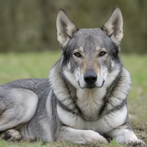 Saarloos Wolfdog — relaxed