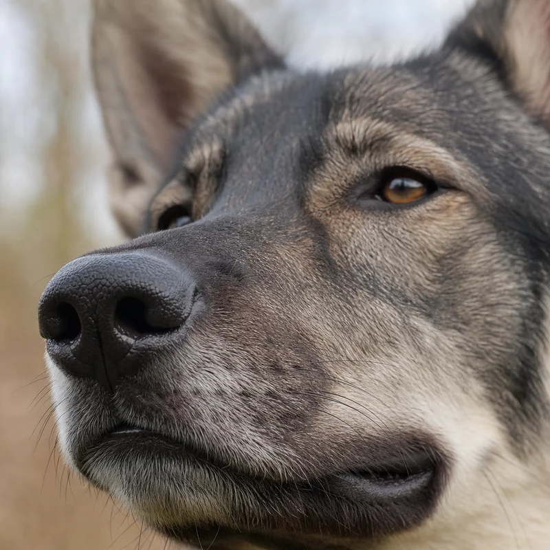 Saarloos Wolfdog — nose