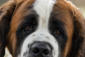 Saint Bernard — eyes