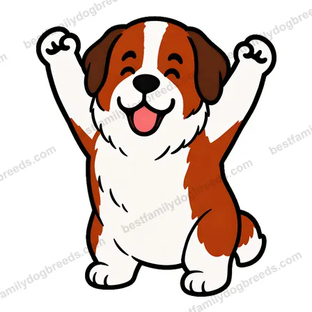 Saint Bernard sticker 2