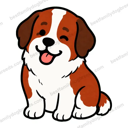 Saint Bernard sticker 3