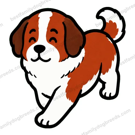 Saint Bernard dog meme sticker preview