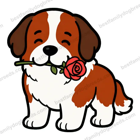 Saint Bernard sticker 22