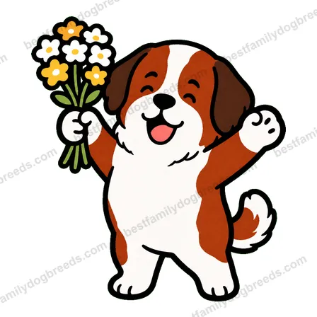 Saint Bernard sticker 24