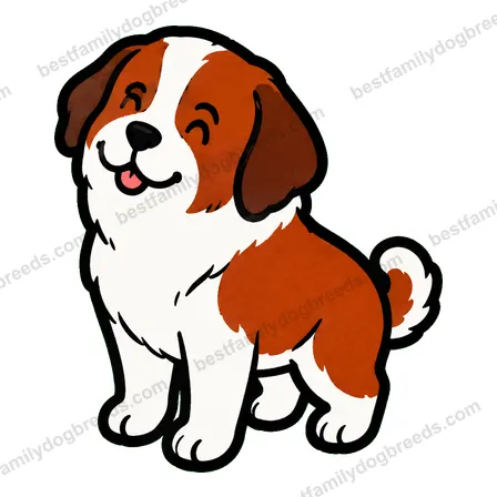 Saint Bernard sticker 25