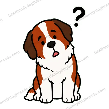 Saint Bernard dog meme sticker preview