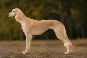 Saluki — Fawn coat