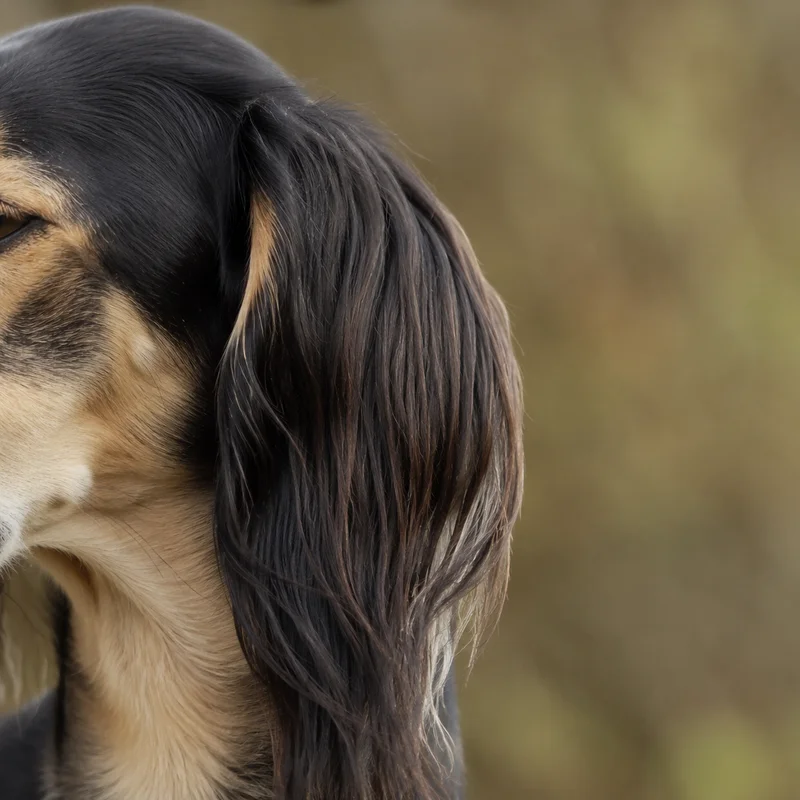 Saluki — ears