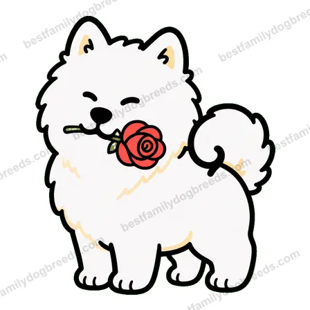 Samoyed sticker 22